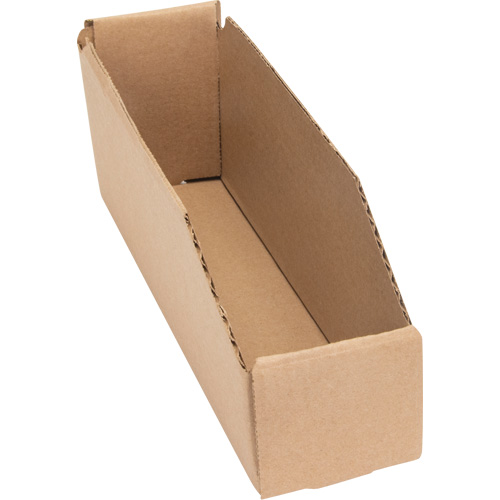 Deep Corrugated Parts Bins, 2-7/8" W x 11-1/4" D x 4-1/2" H, Beige Sécurité Médic