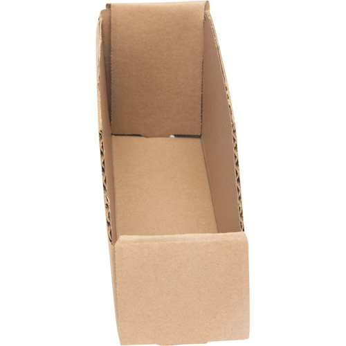 Deep Corrugated Parts Bins, 2-7/8" W x 11-1/4" D x 4-1/2" H, Beige Sécurité Médic