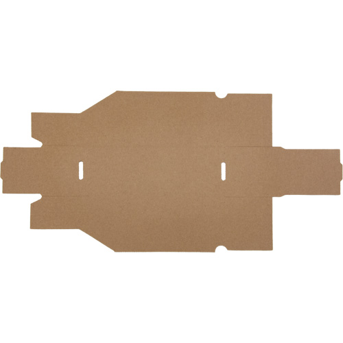 Deep Corrugated Parts Bins, 3-3/4" W x 11-1/4" D x 4-1/2" H, Beige Sécurité Médic