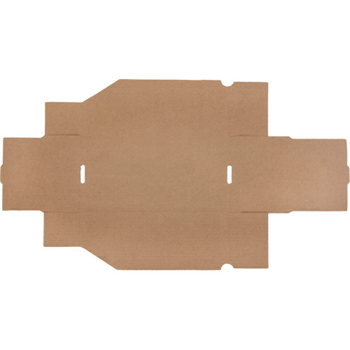 Boîtes profondes en carton ondul&eacute;, 5-3/4" la x 11-1/4" p x 4-1/2" h, Beige Sécurité Médic