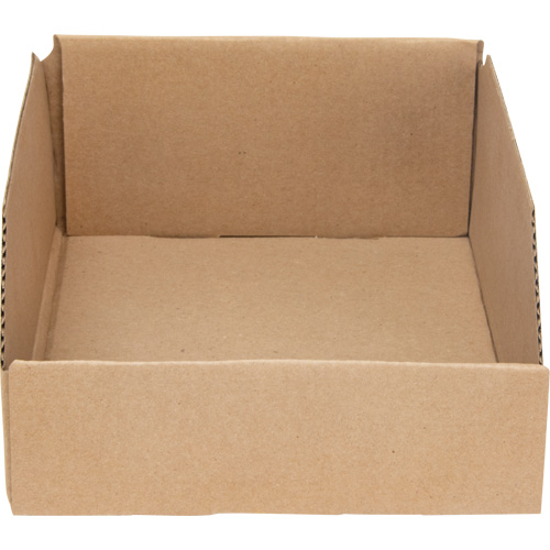 Deep Corrugated Parts Bins, 8-3/4" W x 11-1/4" D x 4-1/2" H, Beige Sécurité Médic