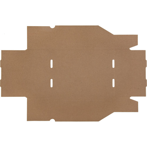 Deep Corrugated Parts Bins, 8-3/4" W x 11-1/4" D x 4-1/2" H, Beige Sécurité Médic