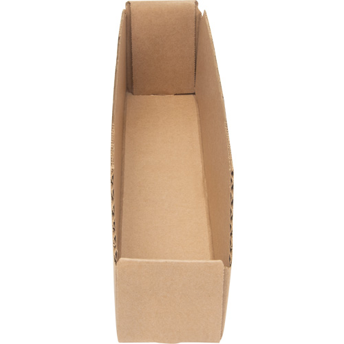 Deep Corrugated Parts Bins, 1-7/8" W x 17-1/8" D x 4-1/2" H, Beige Sécurité Médic