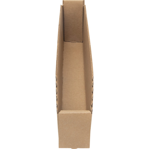 Deep Corrugated Parts Bins, 2-7/8" W x 17-1/4" D x 4-1/2" H, Beige Sécurité Médic