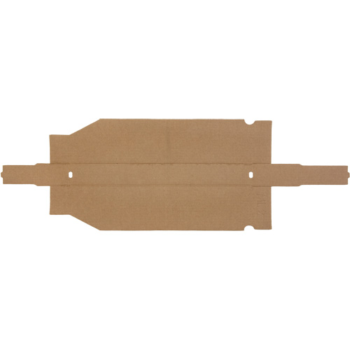 Deep Corrugated Parts Bins, 2-7/8" W x 17-1/4" D x 4-1/2" H, Beige Sécurité Médic