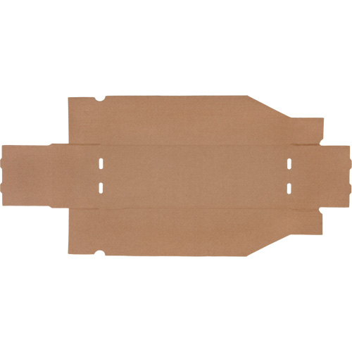 Deep Corrugated Parts Bins, 5-3/4" W x 17-1/4" D x 4-1/2" H, Beige Sécurité Médic