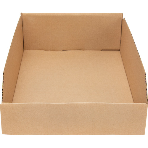 Deep Corrugated Parts Bins, 11-3/4" W x 17-1/4" D x 4-1/2" H, Beige Sécurité Médic