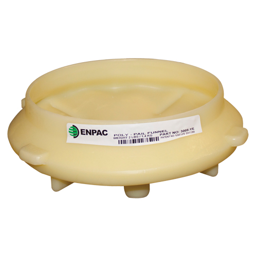 Poly-Pail Funnel, Polyethylene Sécurité Médic