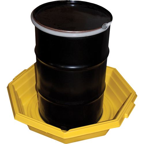 Plateaux Drums-Up, 37,5" lo x 37,5" la x 7,5" h, Cap. de d&eacute;versement 20 gal. US Sécurité Médic