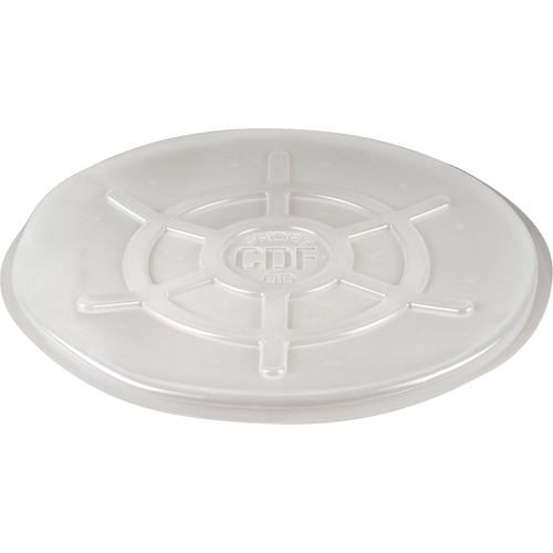 Protective Drum Lids, Closed Top, Fits: 55 US gal (45 imp. gal.), Clear Sécurité Médic