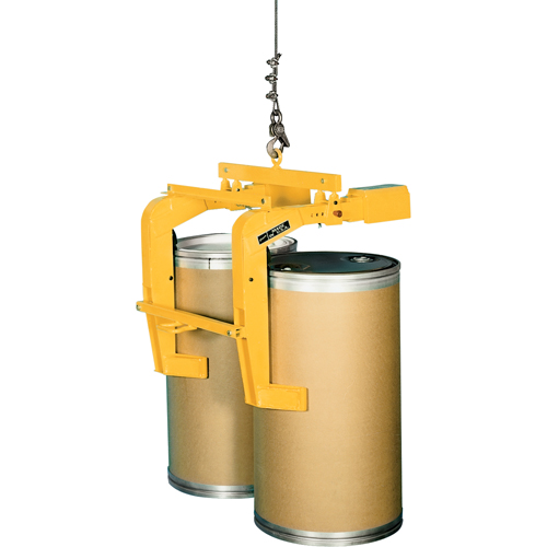 Steel/Plastic/Fibre Drum Lifters, 55 US gal. (45 Imperial Gal.), 4000 lbs./1814 kg. Cap. Sécurité Médic