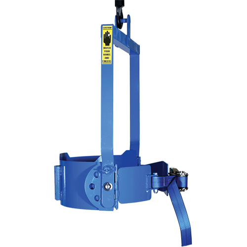 Ensemble de l&egrave;ve-baril manuel inclinable, Baril de 55 gal. US (45 gal. imp.), Capacit&eacute; 800 lb/363 kg Sécurité Médic