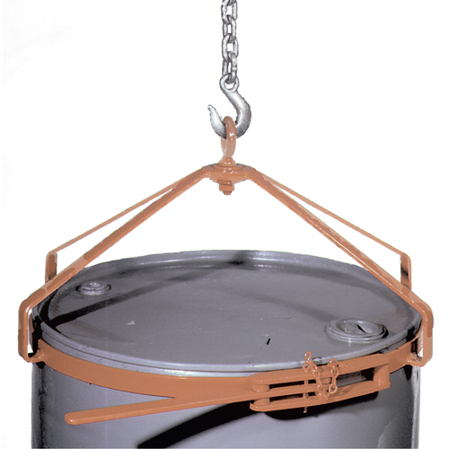 Leveur De Baril Maunel Vertical, 55 gal. US (45 gal. imp.), Cap. 700 lb/317 kg Sécurité Médic