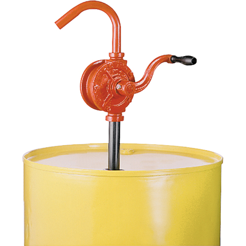 Rotary Drum Pump, Cast Iron, Fits 15-55 Gal., 7.5 Gallons/100 Revolutions Sécurité Médic