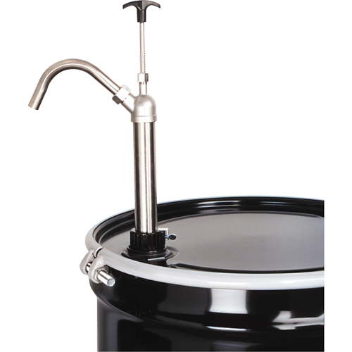 Pompe de type &agrave; tirer pour baril, Pour 55 gal., 22 oz/course Sécurité Médic