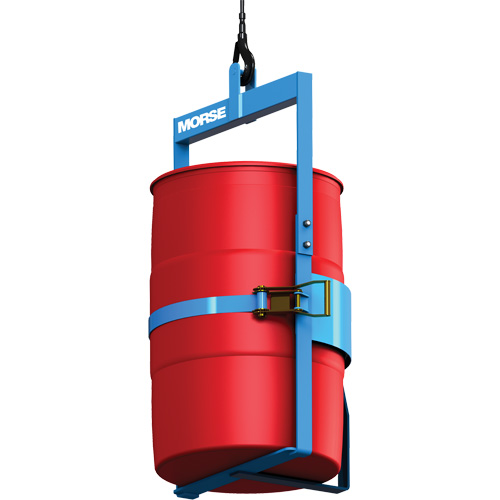 Below-Hook Drum Lifter, 1000 lbs./454 kg Cap. Sécurité Médic