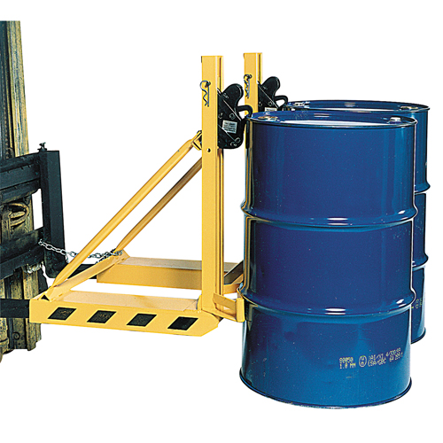 Manipulateur de baril, Pour 30 gal US (25 gal. imp.)/50 gal. US (41,6 gal. imp.)/80 gal. US (66,6 gal. imp.) Sécurité Médic