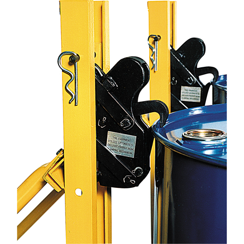 Manipulateur de baril, Pour 30 gal US (25 gal. imp.)/50 gal. US (41,6 gal. imp.)/80 gal. US (66,6 gal. imp.) Sécurité Médic