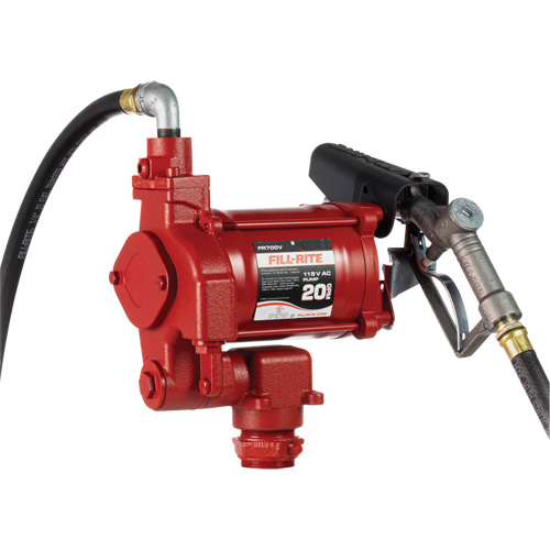 AC Utility Rotary Vane Pumps with Nozzle, 115 V, 20 GPM Sécurité Médic