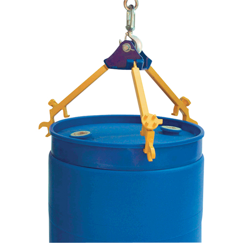 Multi-Purpose Overhead Drum Lifter with Wrenches, 30 - 55 US Gal. (25 - 45 Imperial Gal.), 800 lbs./362 kg. Cap. Sécurité Médic