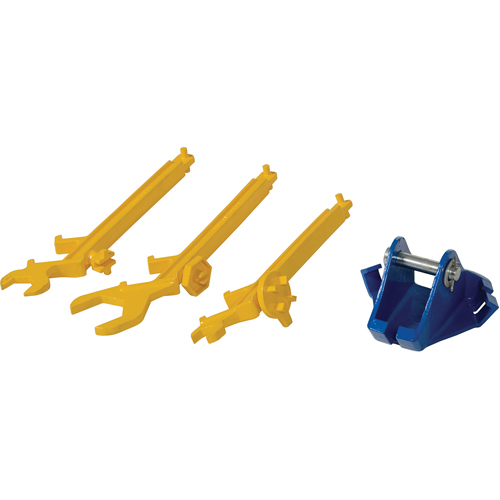 Multi-Purpose Overhead Drum Lifter with Wrenches, 30 - 55 US Gal. (25 - 45 Imperial Gal.), 800 lbs./362 kg. Cap. Sécurité Médic