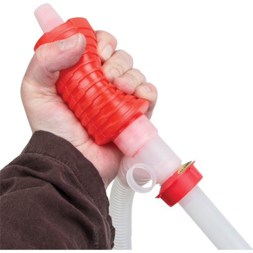 Siphon Pump, Fits 5 US gal., 2 Gal/min. Sécurité Médic