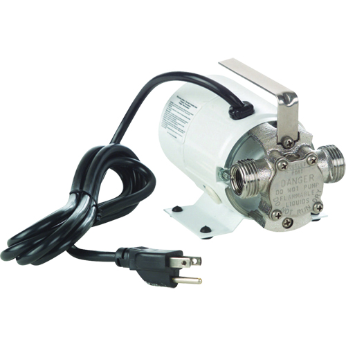 Pompes de transfert &agrave; amorçage automatique, non submersibles en laiton plaque - Pompe seulement, 115 V, 360 gal./h, 1/10 CV Sécurité Médic