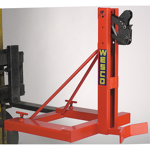 Manipulateurs de baril Gator Grip pour chariot &eacute;l&eacute;vateur, Pour 30 gal. US (25 gal. imp.) / 50 gal. US (41.6 gal. imp.) / 80 gal. US (66.6 gal. imp.) Sécurité Médic