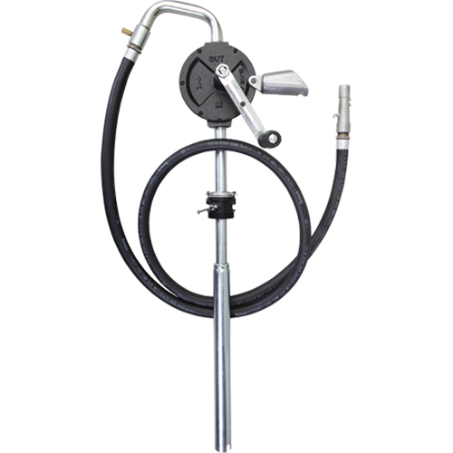 Rotary Drum Pump, Cast Iron, Fits 15-55 Gal., 10 gallons per minute Sécurité Médic