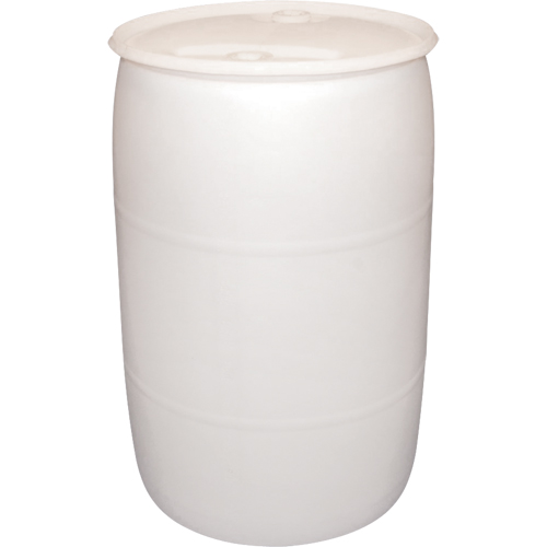 Polyethylene Drums, 30 US gal. (25 imp. Gal.), Closed Top, Natural Sécurité Médic