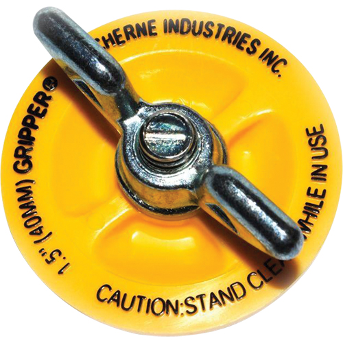 Cherne&reg; 1-1/2" Gripper Mechanical Plug Sécurité Médic
