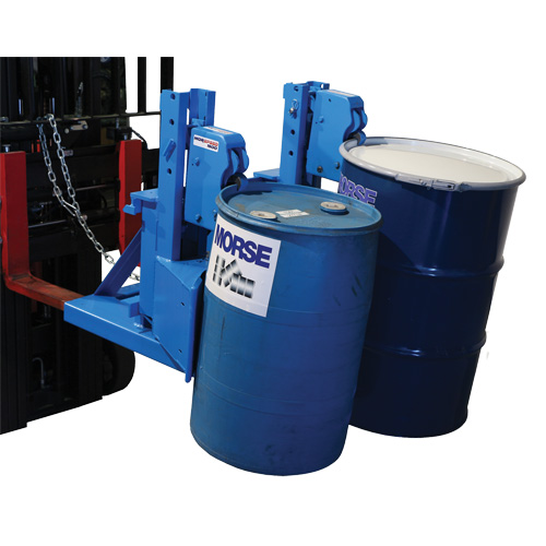 MORSPEED 1500 Forklift Drum Handler, For 55 US gal. (45 Imperial Gal.) Sécurité Médic