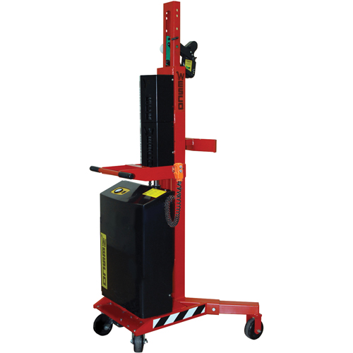 Manipulateur ergonomique de baril &agrave; lev&eacute;e motoris&eacute;e, DM-100-PL, 30 - 85 gal. US (25 - 70 gal. imp.) Sécurité Médic