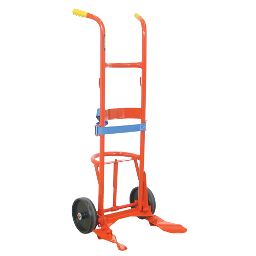 Chariot pour baril Overpack de s&eacute;rie 45BTW, Fabriqu&eacute; en Acier, 30 - 85 gal. US (25 - 70 gal. imp.) Sécurité Médic