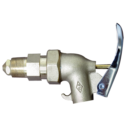 Heavy-Duty Drum Faucet, Brass, 3/4" NPT Inlet Sécurité Médic