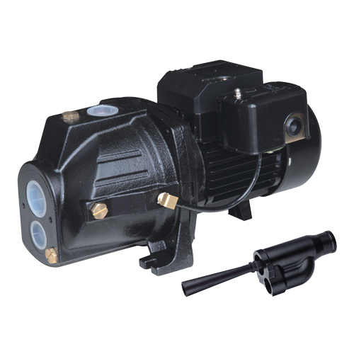 Dual Voltage Cast Iron Convertible Jet Pump, 230 V, 920 GPH, 1 HP Sécurité Médic