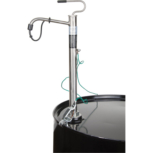 FM Approved Pull Type Drum Pump, Fits 15 - 55 Gal., 7 oz./Stroke Sécurité Médic