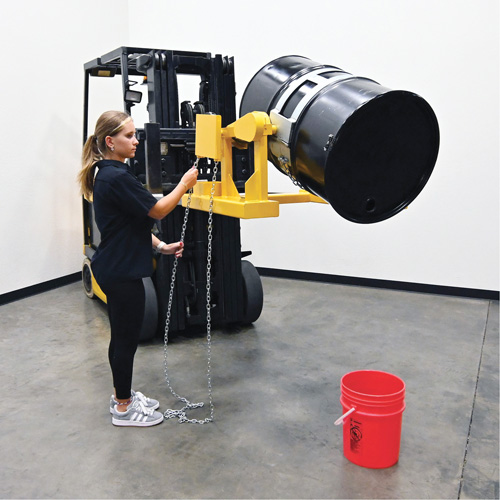 Fork Mounted Drum Carrier, For 55 US Gal. (45.8 Imperial Gal.) Sécurité Médic