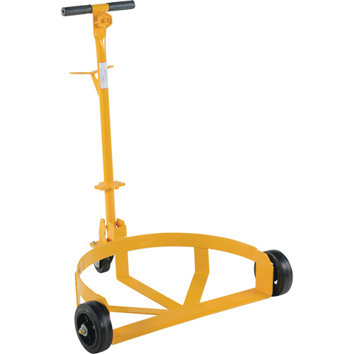 Chariot &agrave; profil bas pour barils, Fabriqu&eacute; en Acier, 30 - 55 gal. US (25 - 45,8 gal. imp.) Sécurité Médic