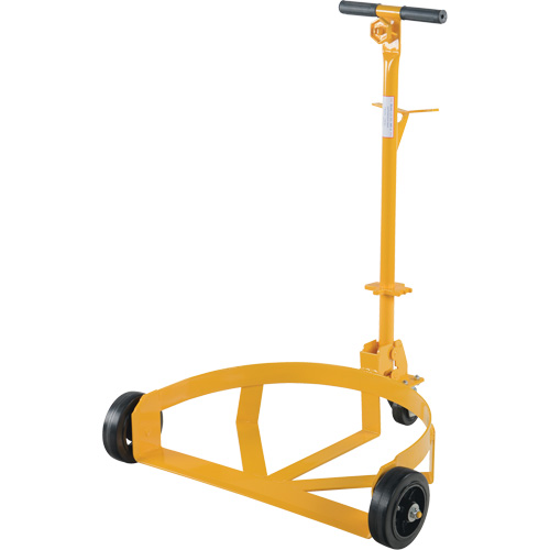 Chariot &agrave; profil bas pour barils, Fabriqu&eacute; en Acier, 30 - 55 gal. US (25 - 45,8 gal. imp.) Sécurité Médic