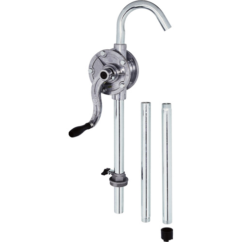 Rotary Drum Pump, Aluminum, Fits 5-55 Gal., 9.5 oz./Stroke Sécurité Médic