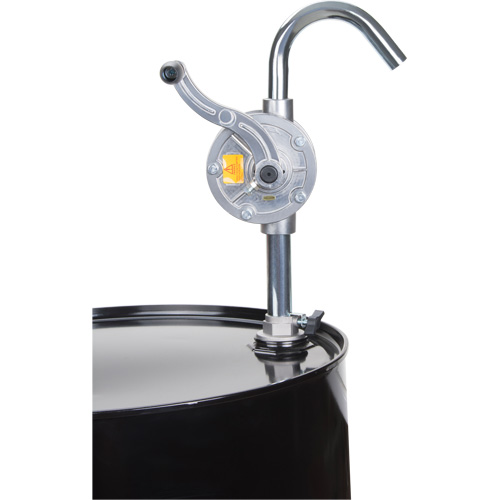 Rotary Drum Pump, Aluminum, Fits 5-55 Gal., 9.5 oz./Stroke Sécurité Médic