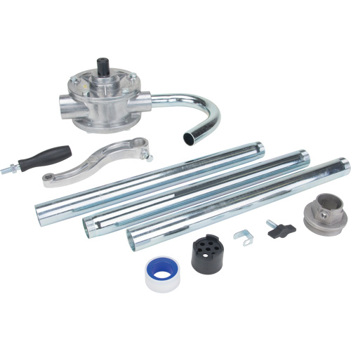 Rotary Drum Pump, Aluminum, Fits 5-55 Gal., 9.5 oz./Stroke Sécurité Médic