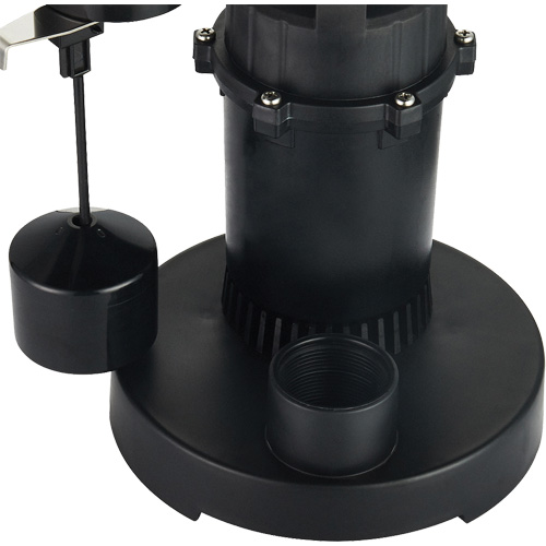 Pompe de puisard submersible thermoplastique, 2560 gal./h, 115 V, 4,6 A, 1/3 CV Sécurité Médic