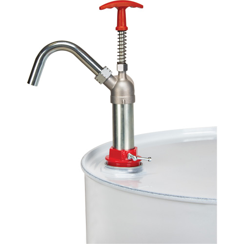 Pull Type Drum Pump, Fits 55 Gal., 22 oz./Stroke Sécurité Médic