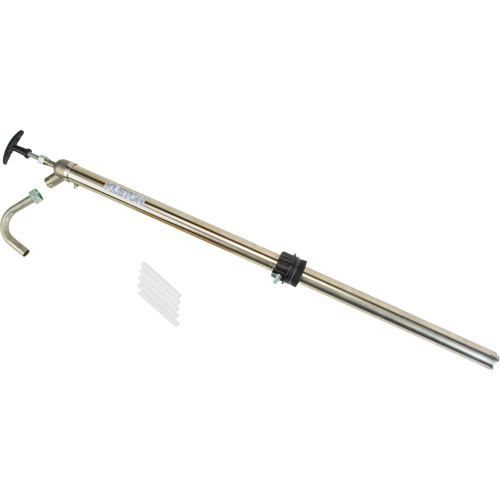 Pull Type Drum Pump, Fits 55 Gal., 22 oz./Stroke Sécurité Médic