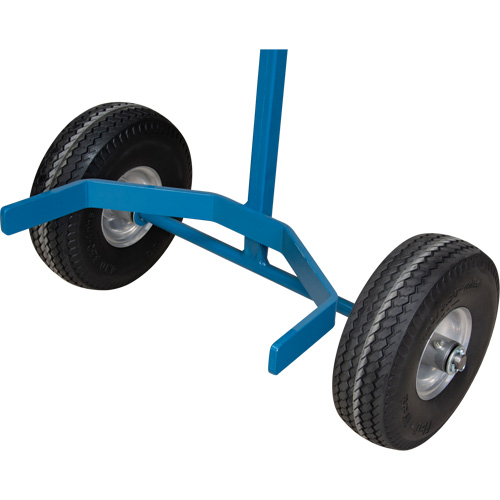 Cylinder Cart, Flat-Free Wheels, 15-1/2" W x 14-1/4" L Base, 600 lbs. Sécurité Médic