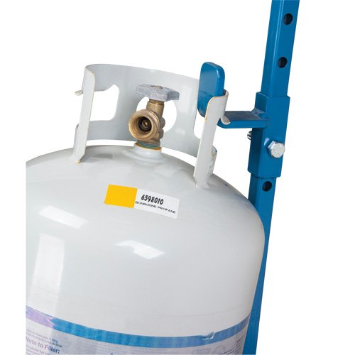 Cylinder Cart, Flat-Free Wheels, 15-1/2" W x 14-1/4" L Base, 600 lbs. Sécurité Médic