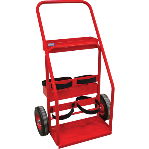 Hot Works Fire Prevention Cart, Semi-Pneumatic Wheels, 17.75" W x 8.9" L Base, 100 lbs. Sécurité Médic