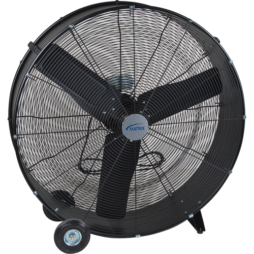 Light Industrial Direct Drive Drum Fan, Industrial, 2 Speed, 36" Diameter Sécurité Médic